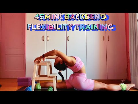 45 mins Flexibility Training | Contortion Style | Intermediate - Advanced Only | Cool Down required