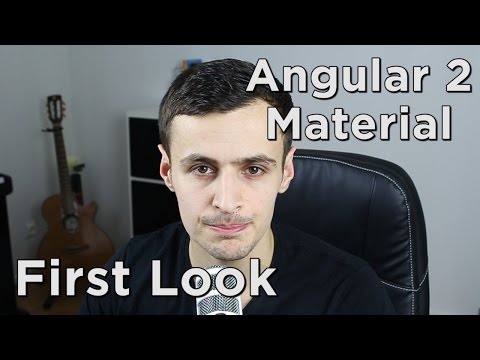 Angular 2 Material - First Look