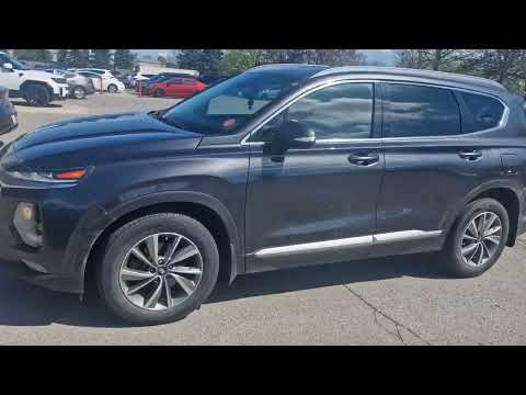 2020 Hyundai Santa Fe 2.4L Preferred AWD in Silver for sale at Finch Hyundai in London, ON