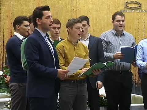 Grup Bărbătesc Albini - Slava, slava Îți cantam Isus necontenit