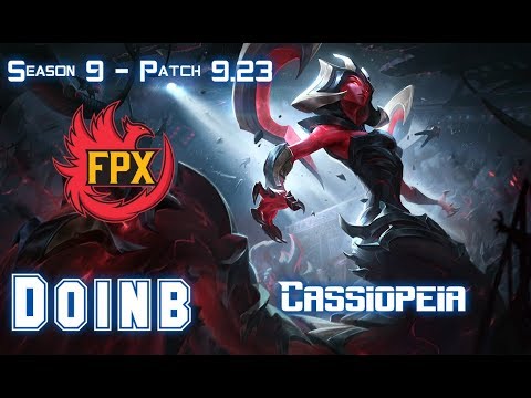 FPX Doinb CASSIOPEIA vs YASUO Mid - Patch 9.23 KR Ranked