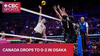 Japan rallies to beat Canada and stay undefeated at Volleyball Nations League in Osaka | #CBCSports