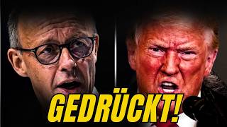 Trump zerlegt Merz – Europa steht unter Schock!