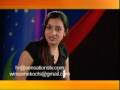 Angelene Merlin Is Performing At Sensations Programme In Surya TV