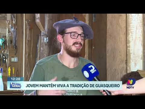 Guasqueiro: jovem transforma tradição em renda no Oeste de SC