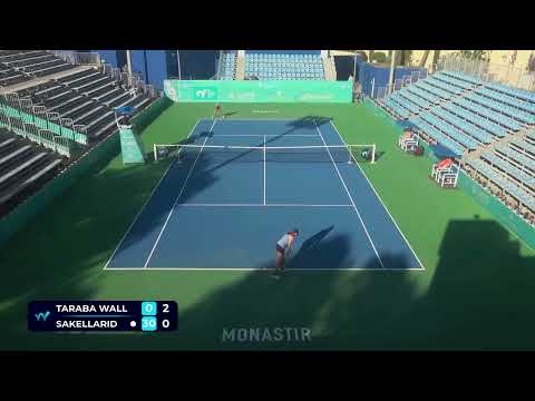 Nellie Taraba Wallberg [Q] (SWE) vs Sapfo Sakellaridi (GRE) // 6-1 7-6 // W35 Monastir // 1st Round