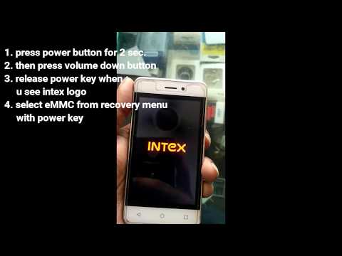Intex Aqua 4g strong hard reset, pattern unlock