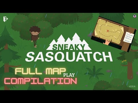 Sneaky Sasquatch: ALL Treasure Map Piece Locations | Ultimate Guide! 🗺️💰