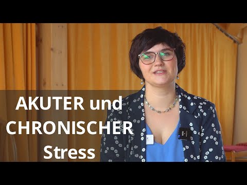 Stress abbauen: Akut oder Chronisch?