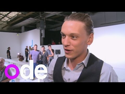 Jamie Campbell Bower 'gets emotional watching girlfriend walk the catwalk for Topshop'