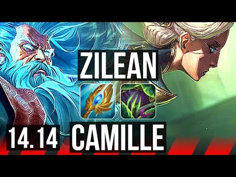 ZILEAN vs CAMILLE (TOP) | 3/1/11, Rank 7 Zilean, 800+ games | EUW Challenger | 14.14