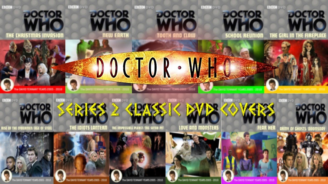Doctor Who Series 2 (2006) Classic DVD Covers