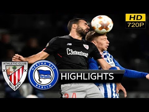 Athletic Bilbao vs Hertha Berlin 3-2 - All Goals & Highlights (uefa europa league) 23/11/ 2017 HD