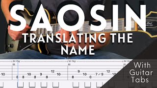 Saosin- Translating The Name Cover (Guitar Tabs On Screen)