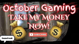 October 2023 Game Releases! October looks FIRE! #gaming #news #videogames