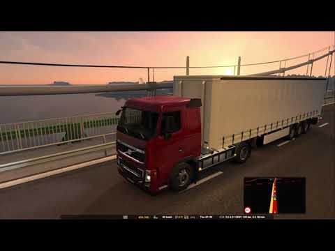 ETS2 1.34 Promods (2.33) Volvo FH16 Gothenburg to Aarhus