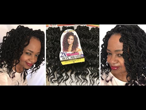 AFRI NAPTURAL 2X WANDA BOX BRAID 12 INCH CROCHET BRAIDS
