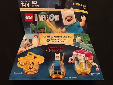 Adventure Time Level Pack Lego Dimensions Unboxing and Building