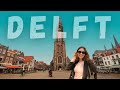 DELFT Te 1 Gün Hollanda Delft Vlog