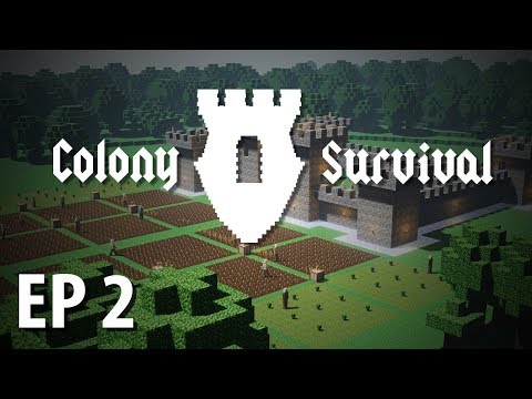 COLONY SURVIVAL | Hungry | Ep 2 | Let's Play Colony Survival!