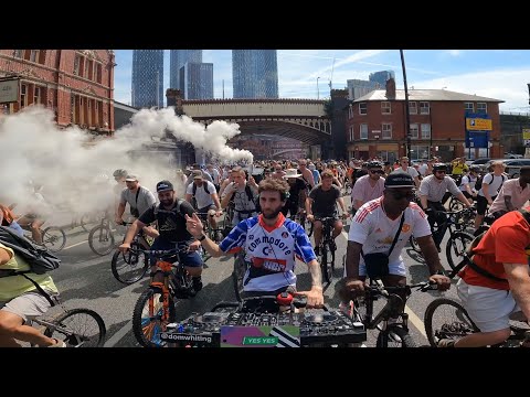Drum & Bass On The Bike - MANCHESTER