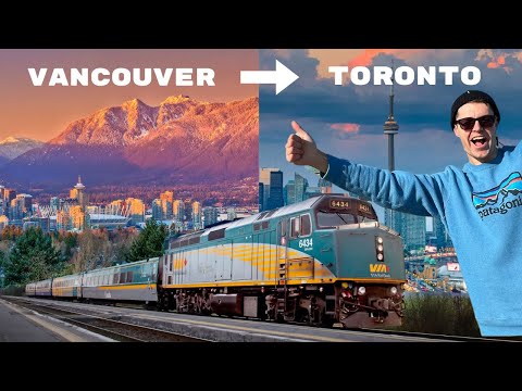 Riding Canadas Longest Train for 96 Hours