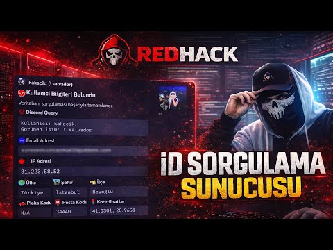 DİSCORD İD SORGU | SİTE LOG ÇEKME BOTU | METHOD PAYLAŞIM | REDHACK 2026