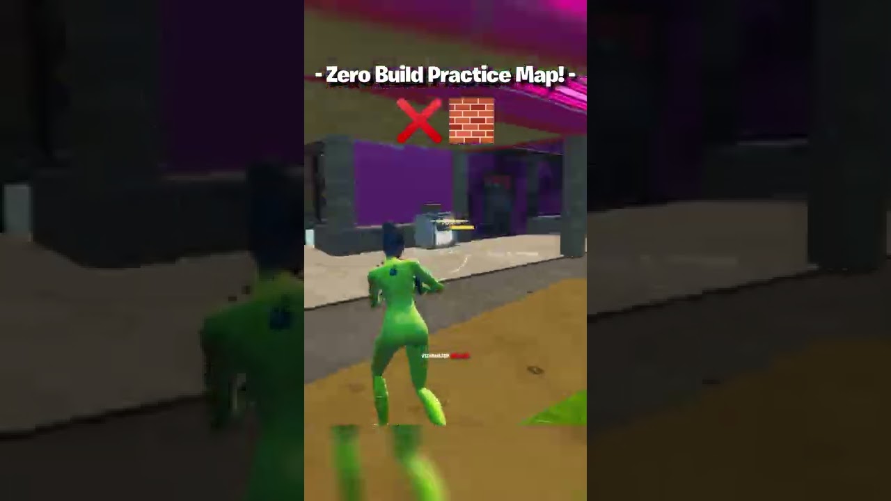 Become a Zero Build PRO by Playing this Map! 🤩🤞