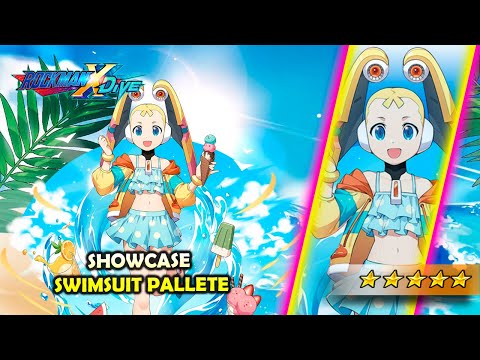 Showcase Swimsuit Pallette 5* | Megaman X Dive