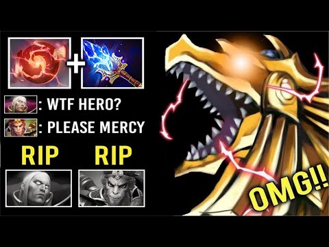 +100% Magic Burn Refresher + Scepter GOD RA vs Invoker Most Epic Late Game Fights Dota 2