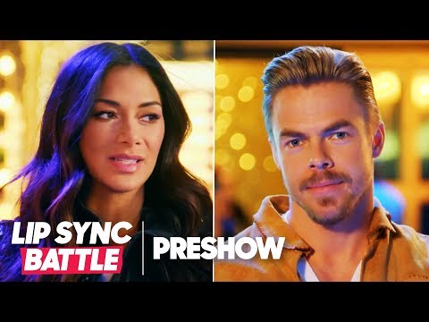 ニコール・シェルジンガー vs デレク・ハフ｜リップシンク・バトル・プレショー (Nicole Scherzinger vs. Derek Hough | Lip Sync Battle Preshow)