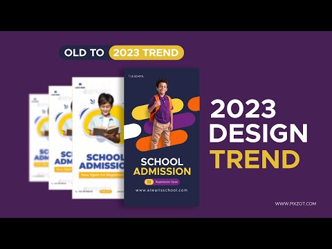 Social Media Post  Design using 2023 Trend - MASTERCLASS | Photoshop CC Tutorial