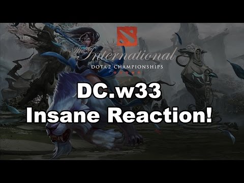 [Highlight] DC.w33 Insane Reaction! #TI6 Group Stage