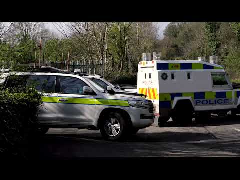 Search Operation: Police and Army Technical Officers investigate New IRA activity