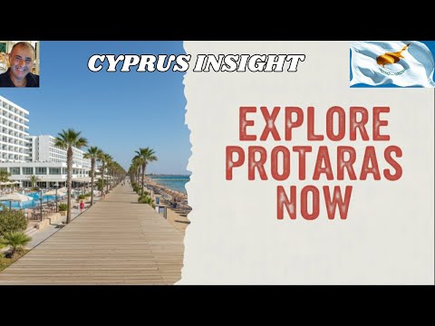 DISCOVERING PROTARAS IN OCTOBER - Walking the Strip & the BEACH!!