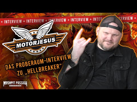 MOTORJESUS – Proberaum-Interview zu "HELLBREAKER" mit Chris "Howling" Birx
