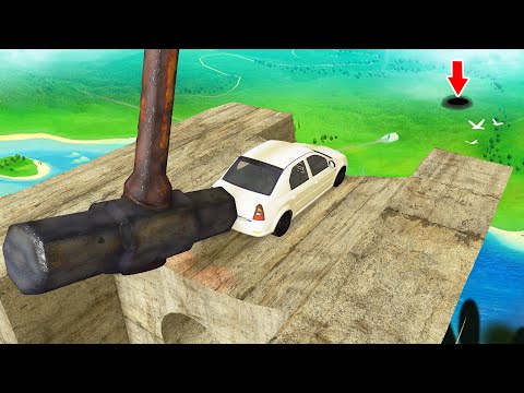 INSANE CAR GOLF Crashes #2 - BeamNG Drive | Crashtherapy