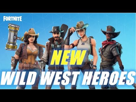 4 New Wild West Heroes