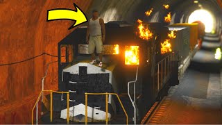 GTA 5 - How to Stop and Destroy Train! (Secret Mission)