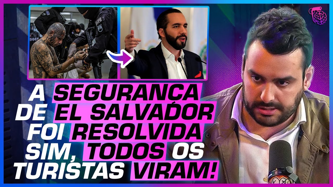 O MÉTODO BUKELE FUNCIONA? COMO LIMPAR um PAÍS da CR1M1N4LIDADE!
