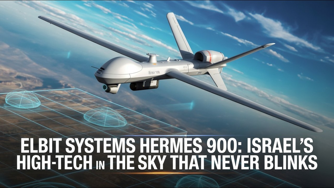 Elbit Systems Hermes 900: Israel’s High-Tech Eye in the Sky That Never Blinks