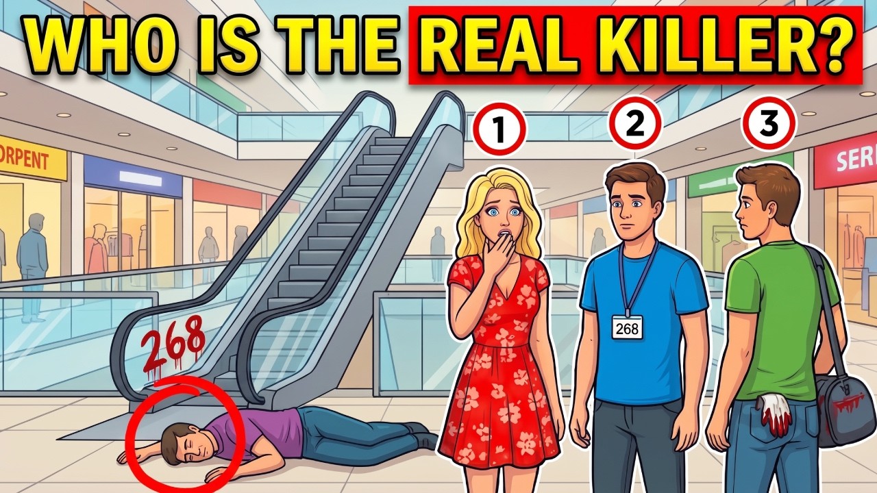 This Mall Murder Puzzle Broke The Internet - 99% FAIL!