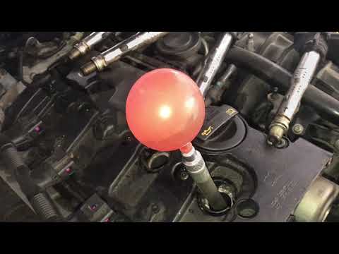 how to FIND a pistons Top Dead Center on the COMPRESSION STROKE (using a balloon)