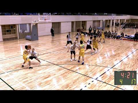 中京カップ　大会3日目　Cコート　九州学院ー佐久長聖