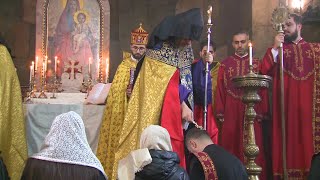 Նորապսակների օրհնության կարգ Սուրբ Գայանե վանքում