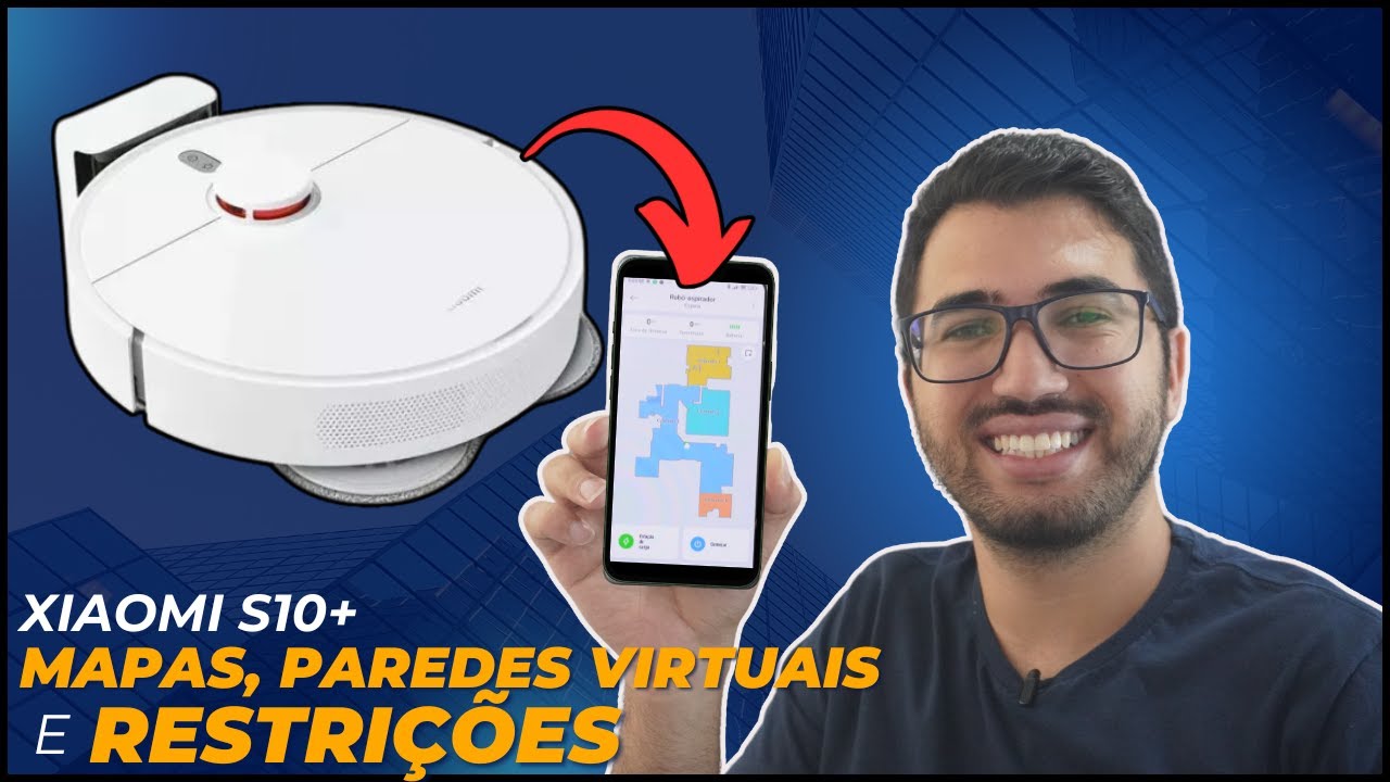 Como criar MAPAS, PAREDES VIRTUAIS e RESTRIÇÕES Robo Aspirador Pó Xiaomi (QUALQUER MODELO)!
