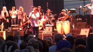 Southside Johnny performs FOREVER while Steve watches from the sound booth
