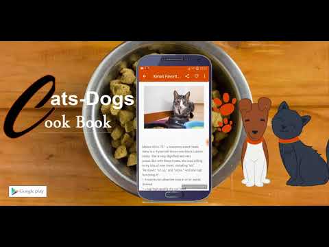 Cats Dogs Treat CookBook Video