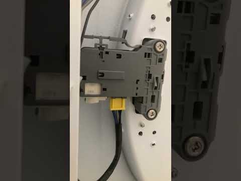 Electrolux front load washer door stuck. Fixed!
