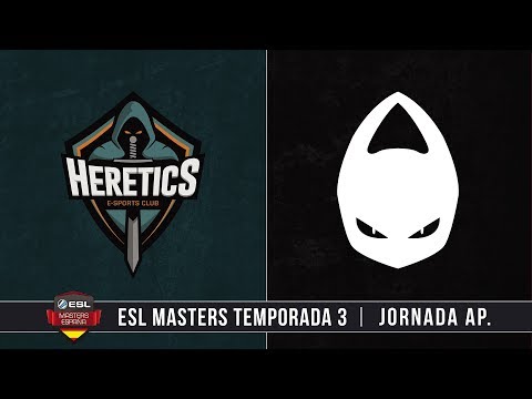 CS:GO - Team Heretics vs. X6TENCE [Dust2] ESL Masters CS:GO T3 - Jornada Aplazados